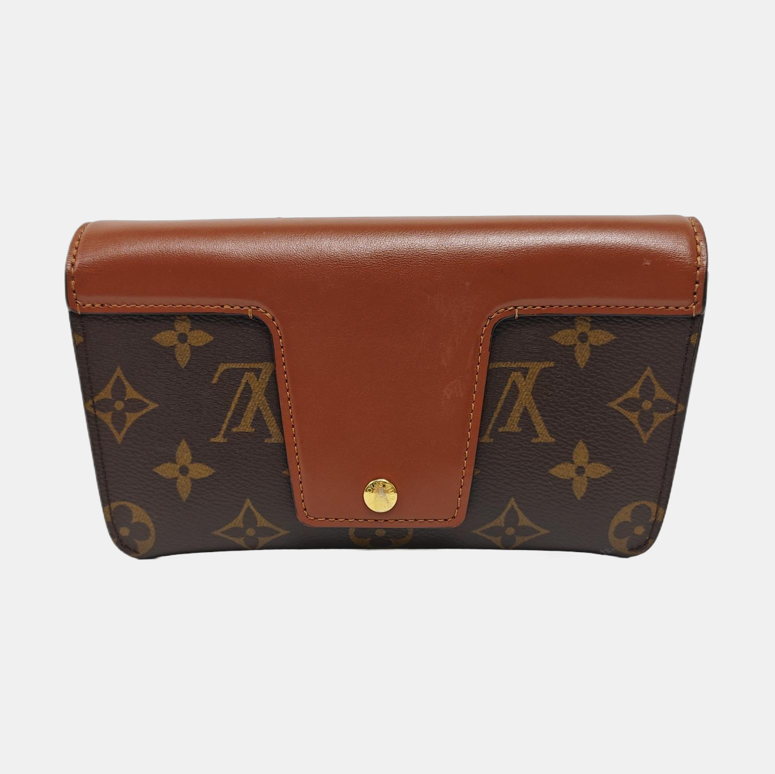 PADLOCK Monogram Coated Canvas Brown