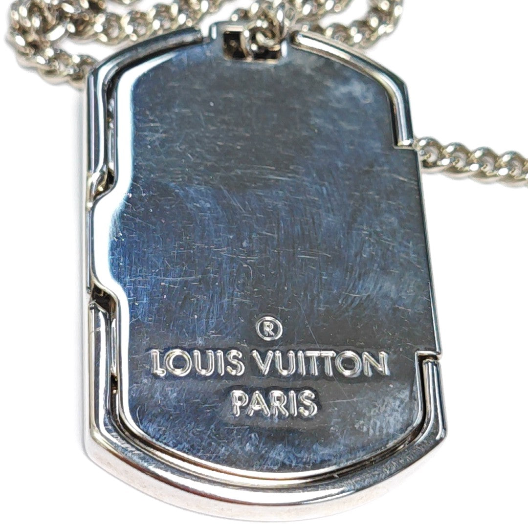 MONOGRAM ECLIPSE Metal Silver Necklace