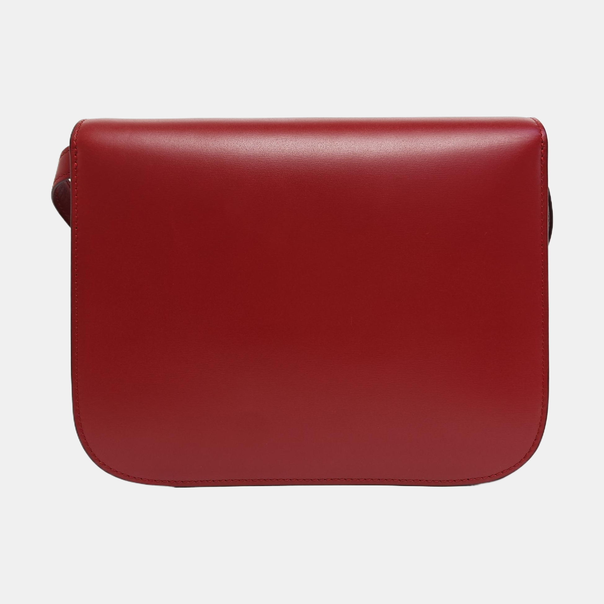 CLASSIC BOX Medium Calfskin Red