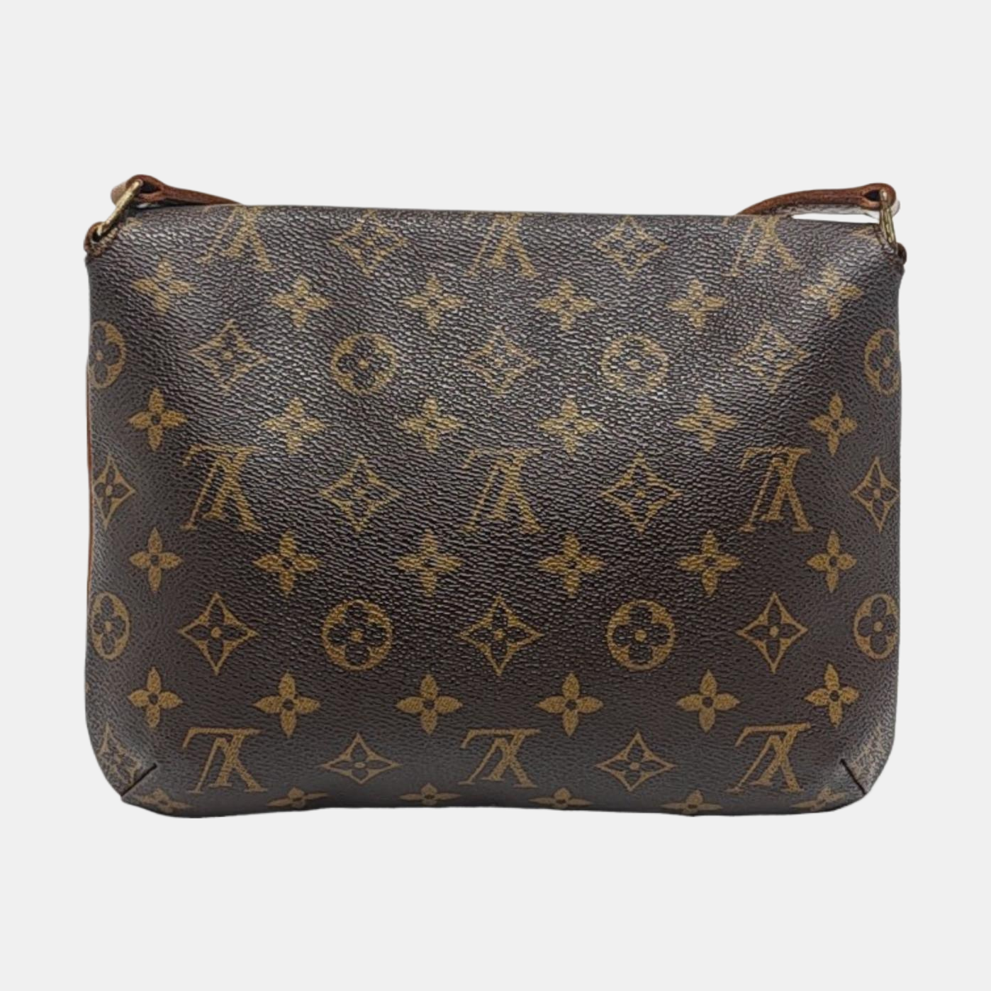 MUSETTE TANGO Monogram Coated Canvas Brown