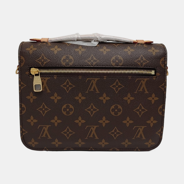 Authenticated pre-owned  MÉTIS MM Monogram Coated Canvas Brown - Shoulder Bag at Looply