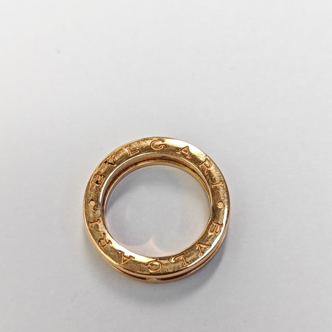 B.ZERO1 18k Rose Gold Ring EU 50