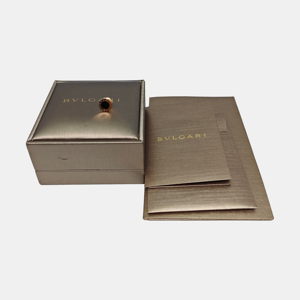 BVLGARI BVLGARI 18k Rose Gold Stud Earrings