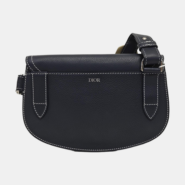 Saddle Small Calfskin Blue