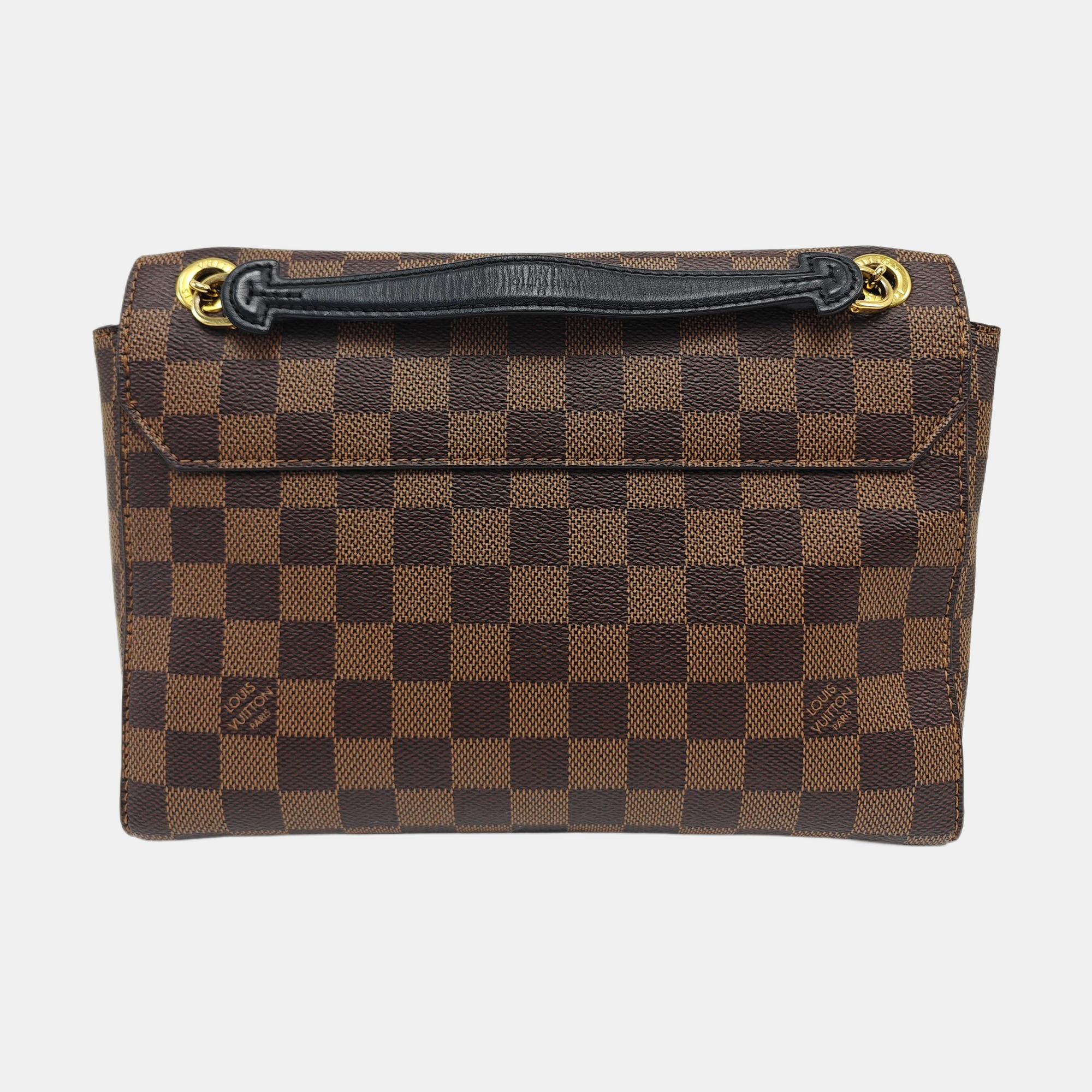 VAVIN PM Damier Ebene Coated Canvas Brown