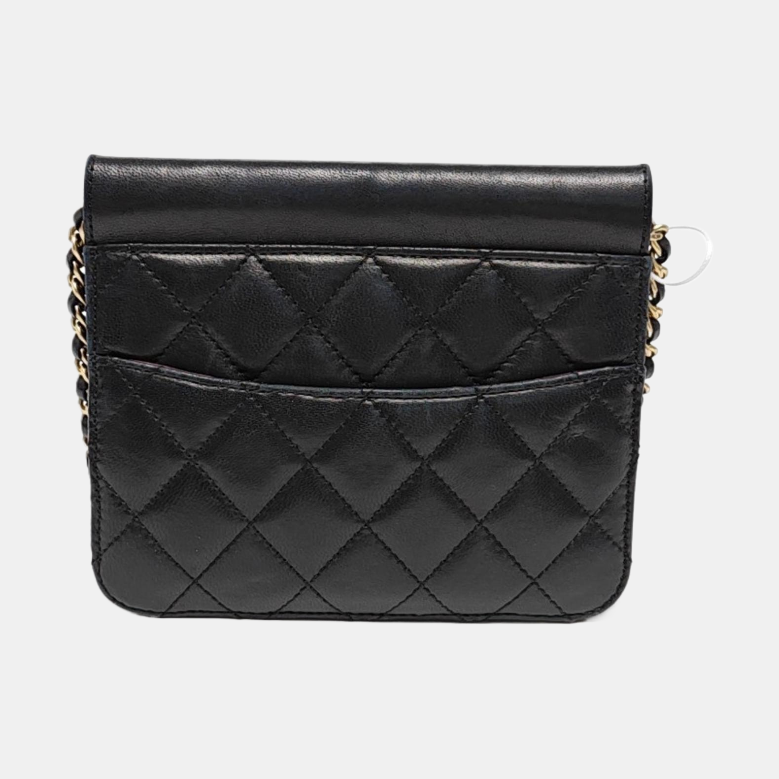 Lambskin Crossbody Bag Black