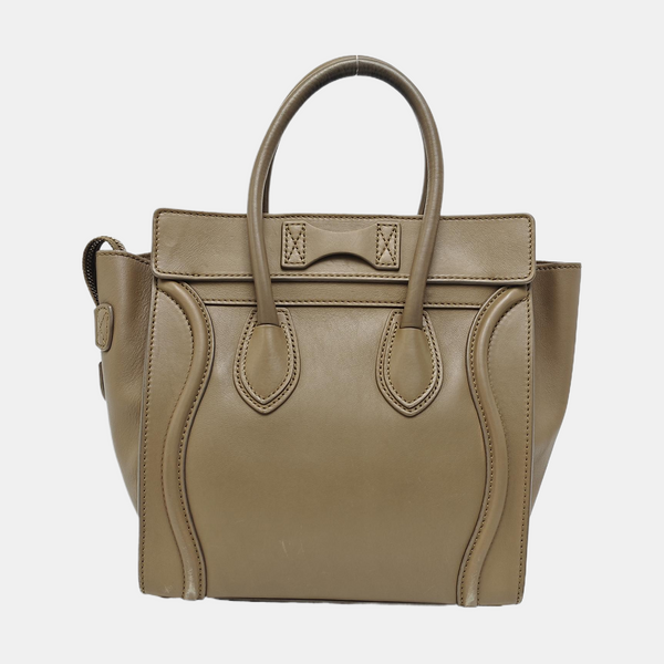 LUGGAGE Calfskin Brown