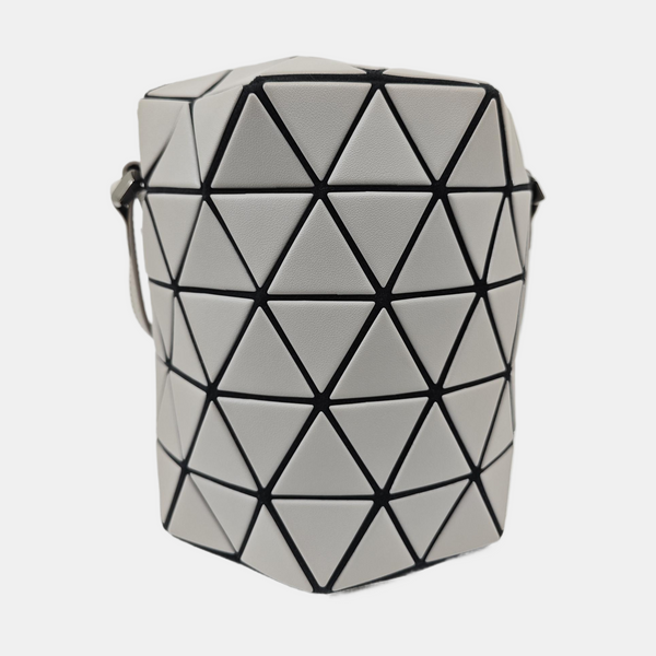 Special Material Shoulder Bag Gray