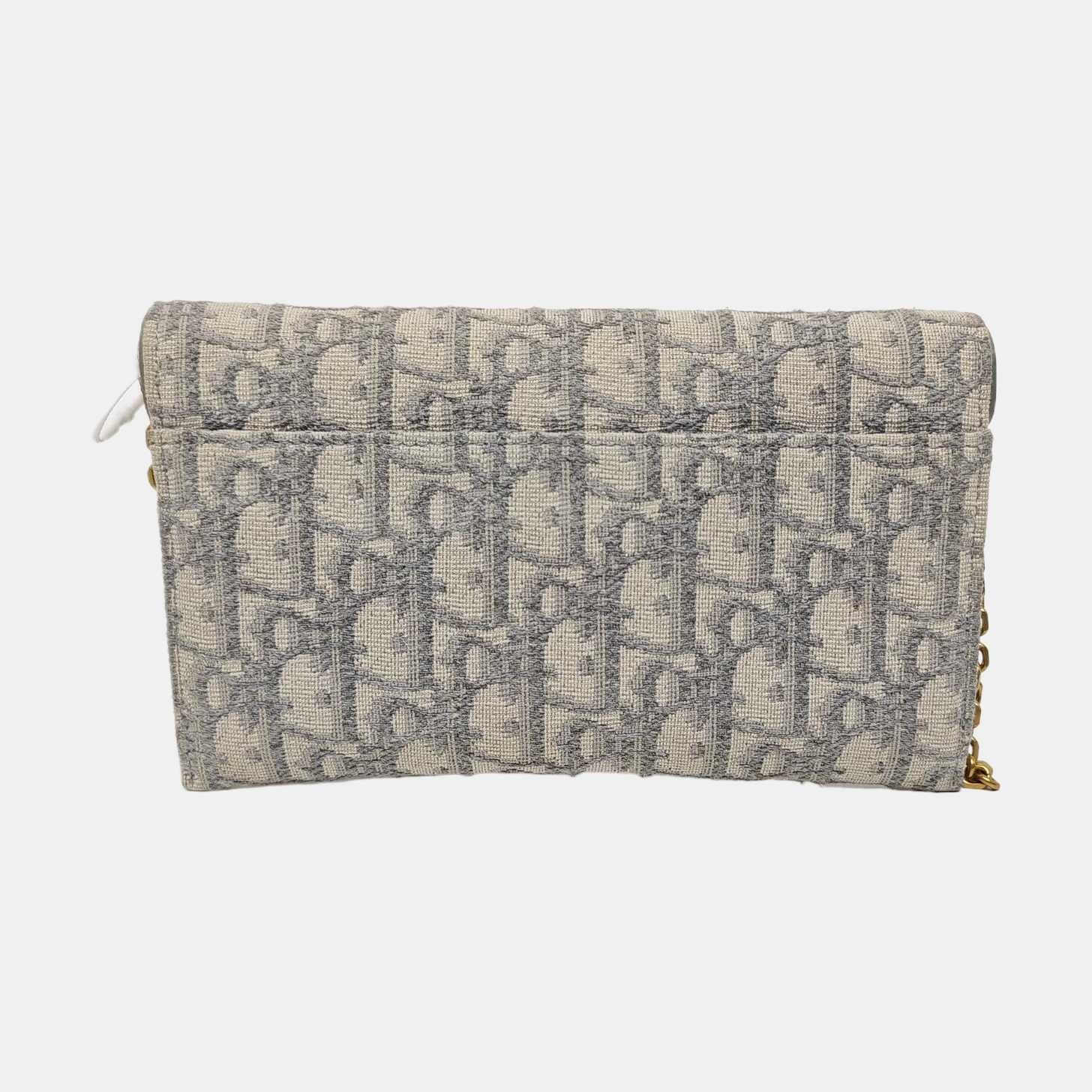 Saddle Small Oblique Canvas Gray