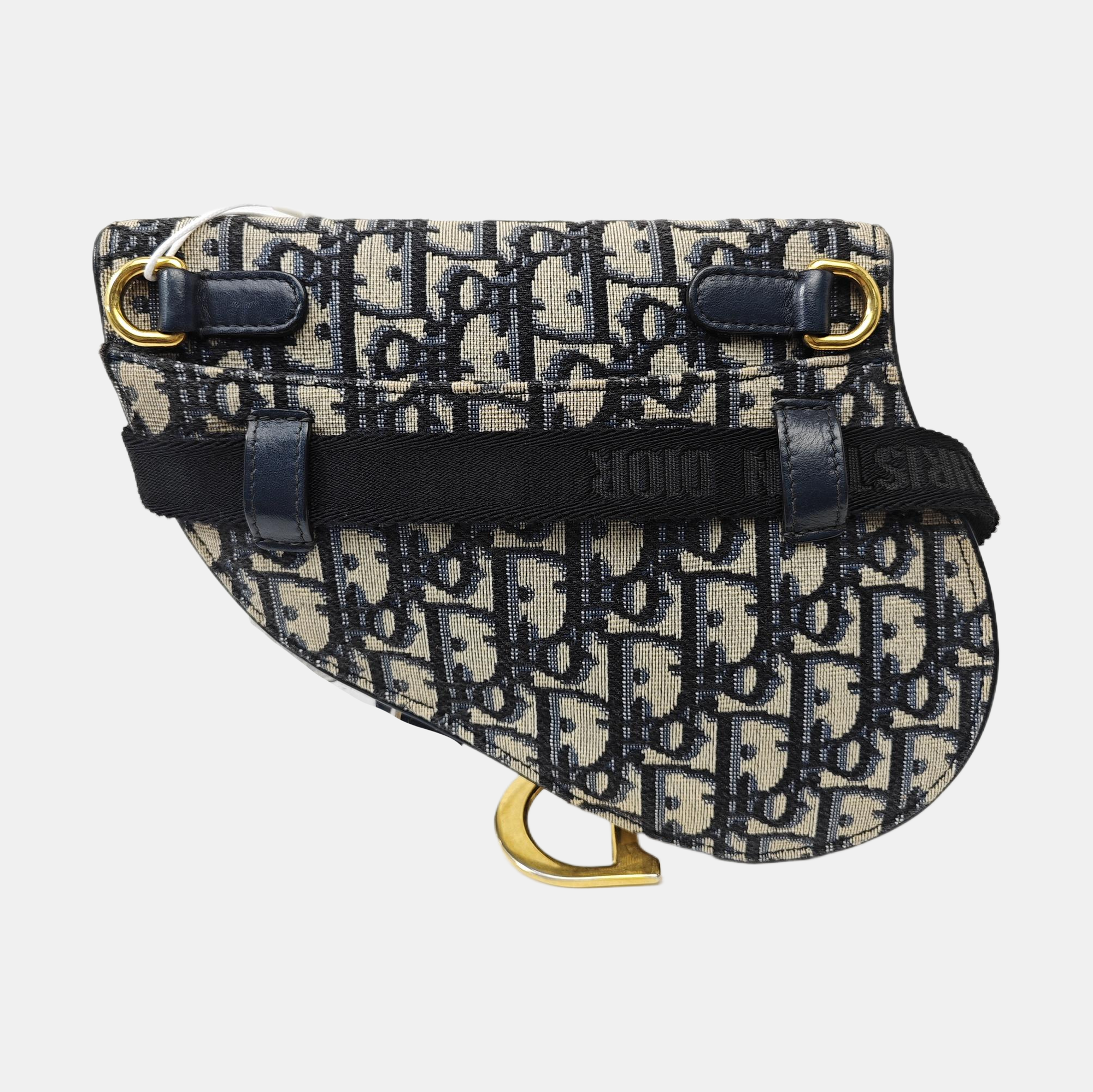 Saddle Mini Oblique Fabric Blue