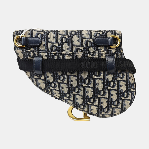 Saddle Mini Oblique Fabric Blue