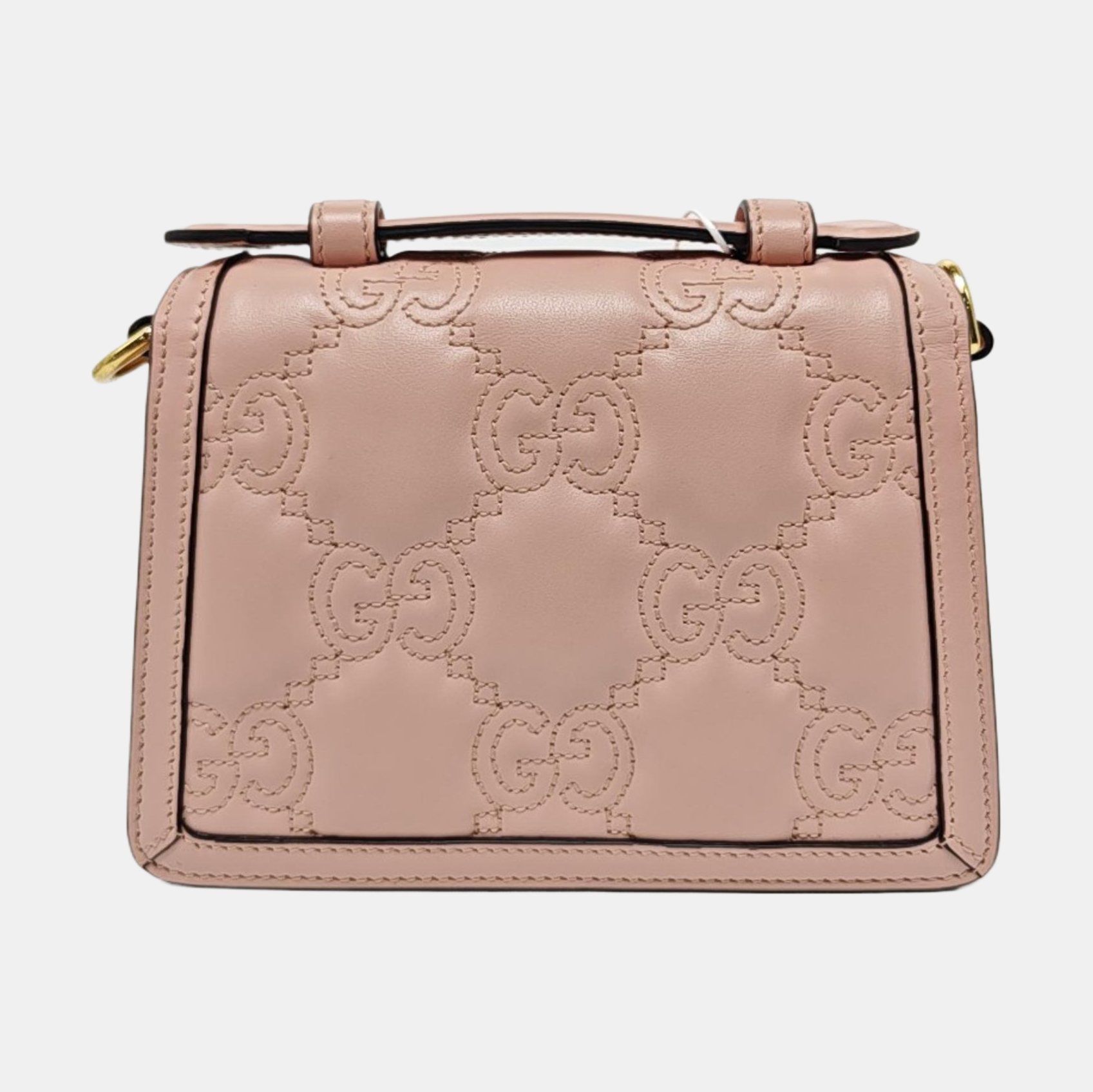 GG Matelassé Quilted Calfskin Pink