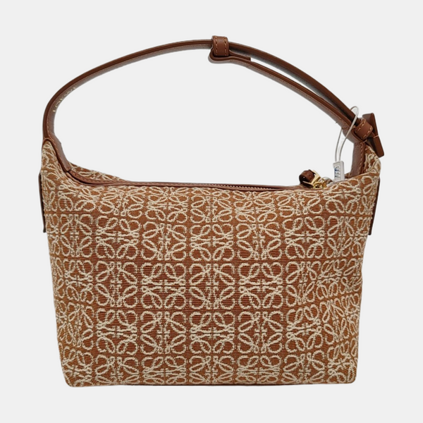 Monogram Canvas Top Handle Bag Brown