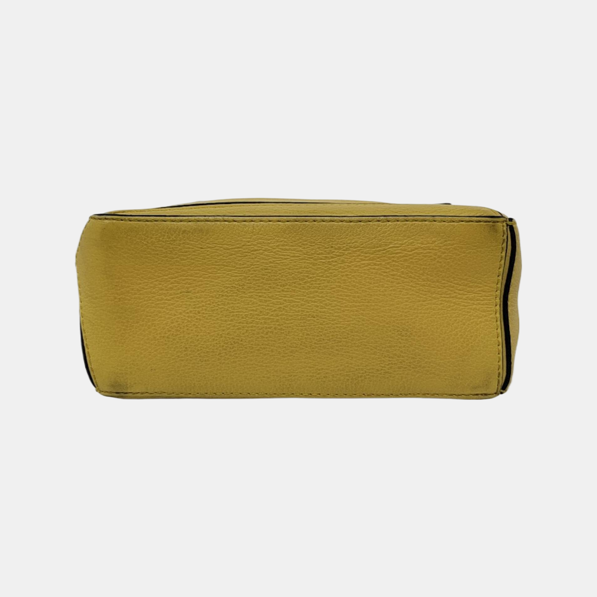 Authenticated pre-owned  Puzzle Mini Calfskin Yellow - Crossbody Bag at Looply