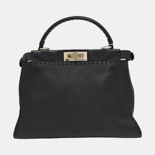 Peekaboo  Essential Medium Calfskin Black