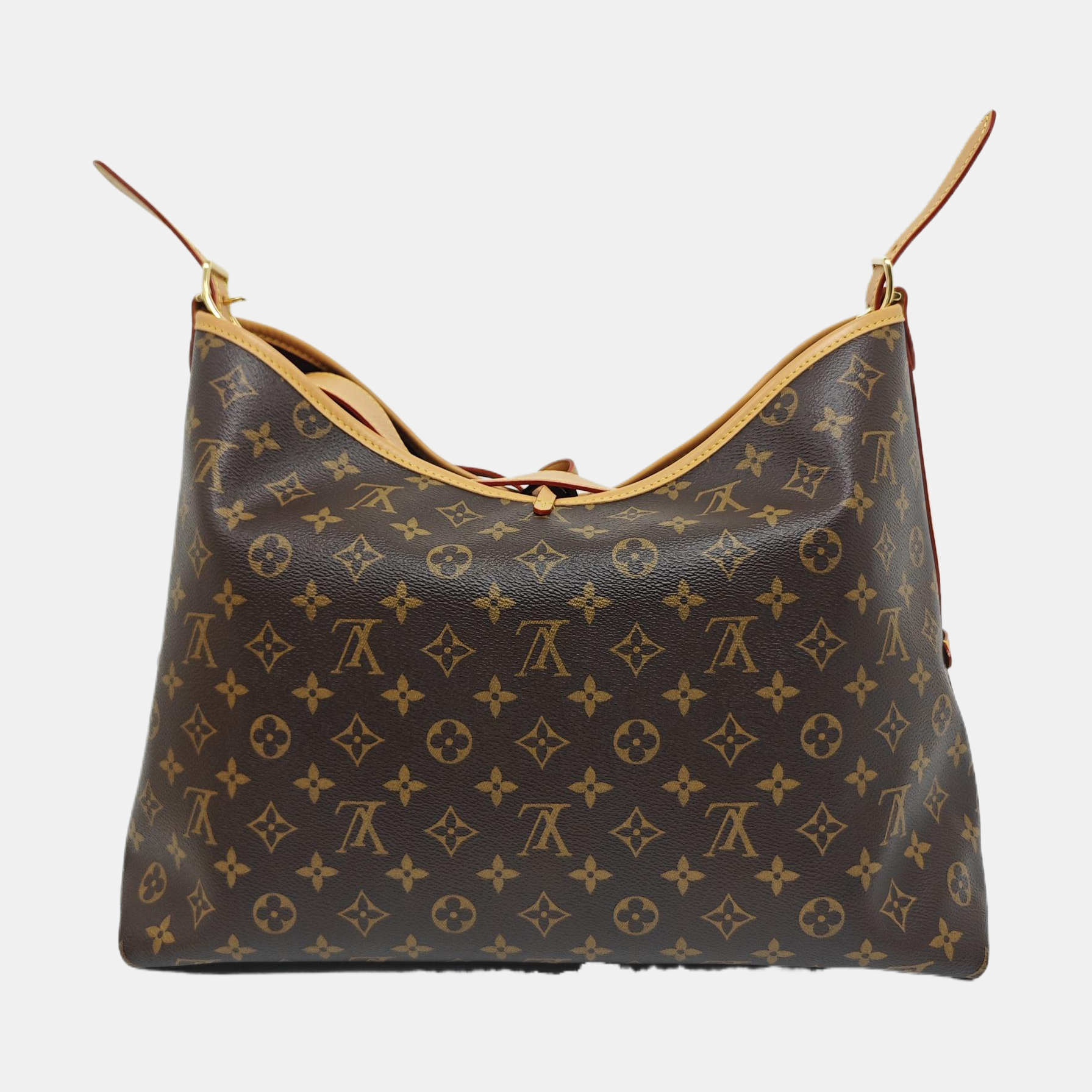 CARRYALL MM Monogram Coated Canvas Brown