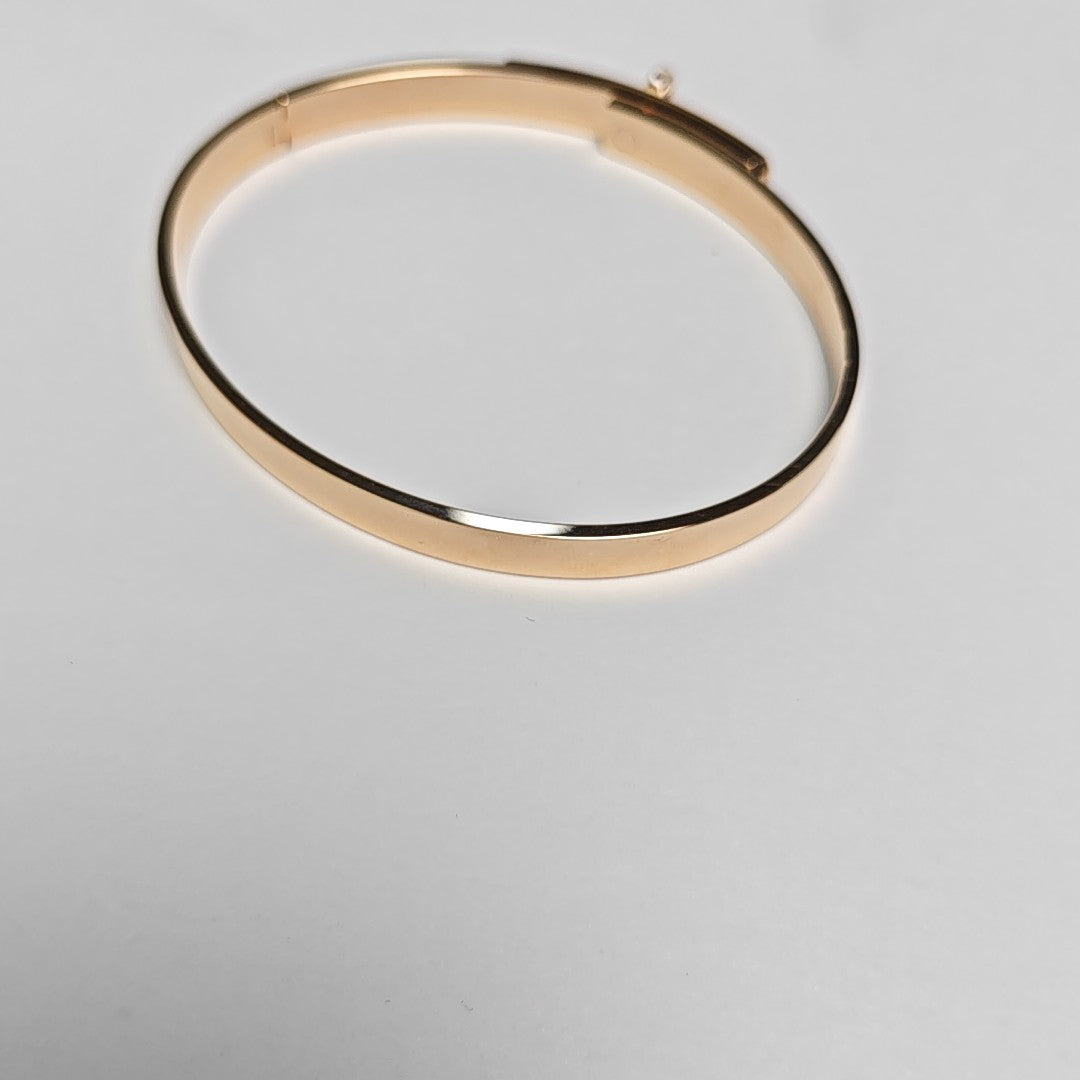 Kelly 18k Rose Gold Bangle