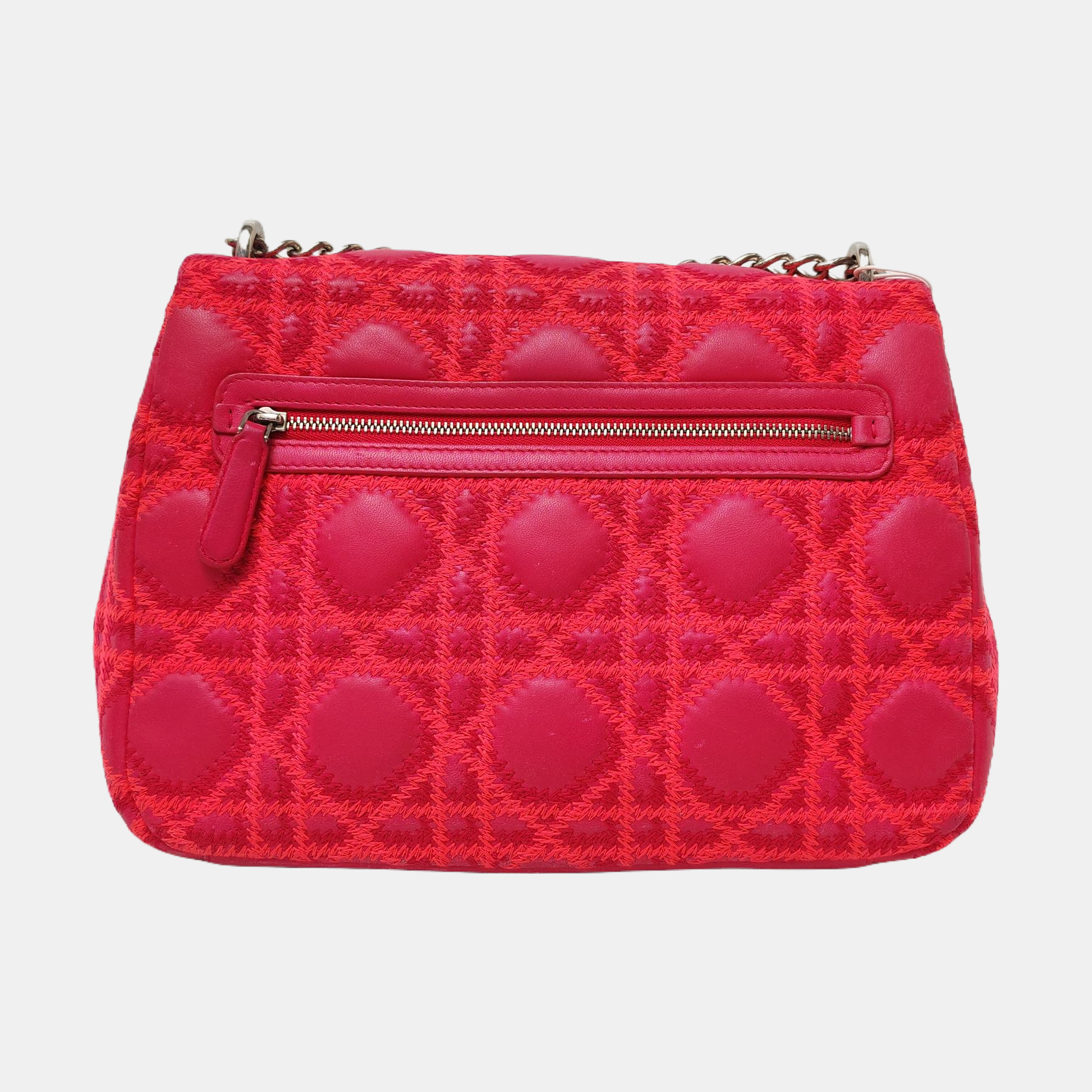 Authenticated pre-owned  Miss Dior Cannage Lambskin Pink - Crossbody Bag at Looply