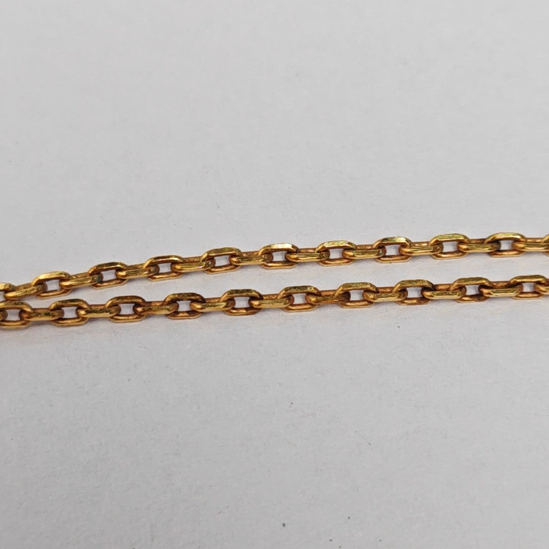 As De Coeur Metal Rose Gold Necklace