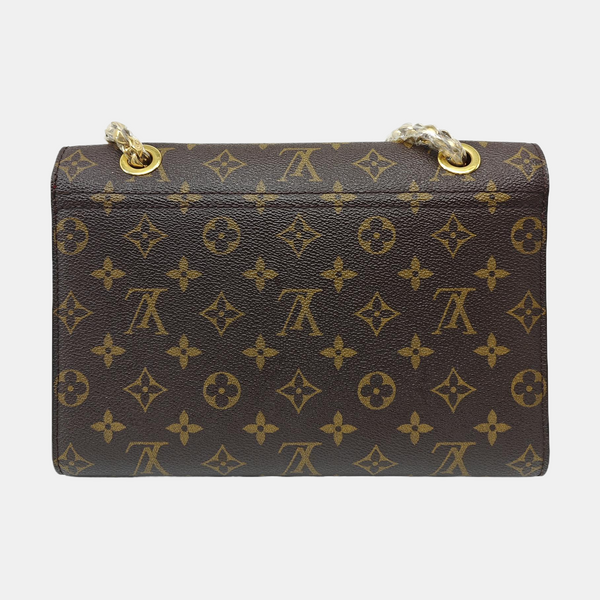 VICTOIRE Monogram Coated Canvas Brown