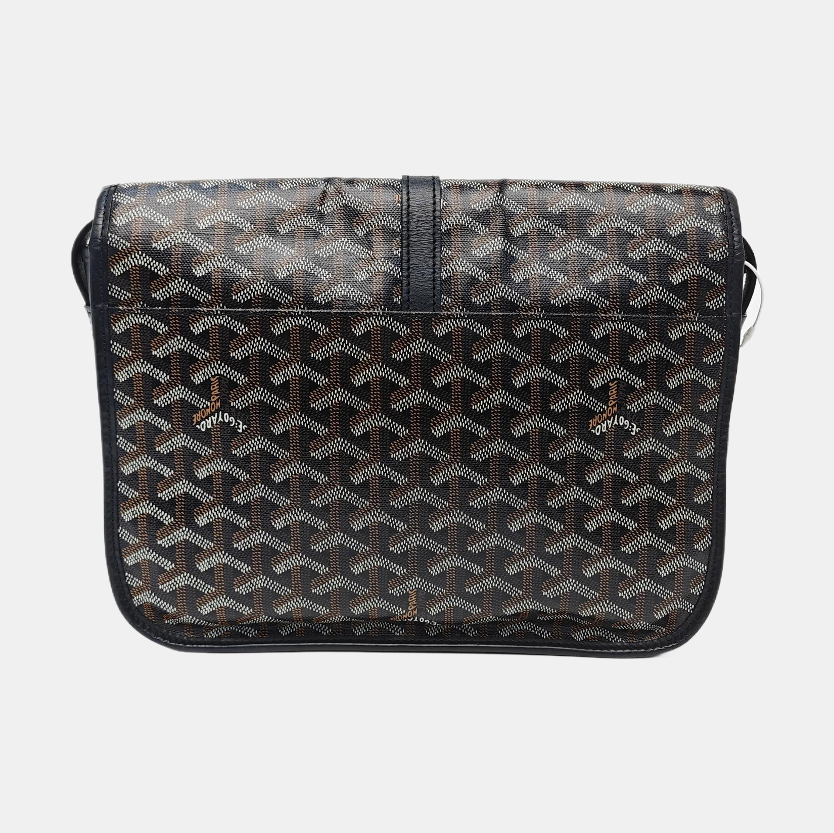 Belvedere Coated Canvas Black
