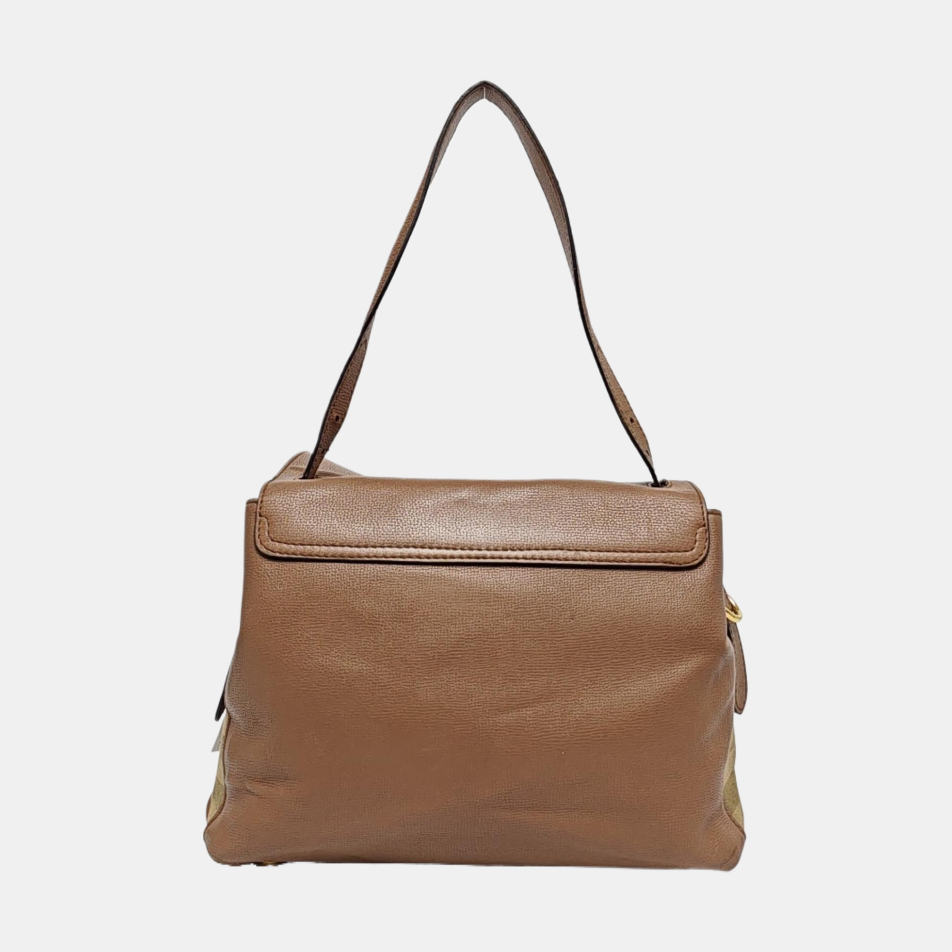 Camberley Derby Large Calfskin Brown