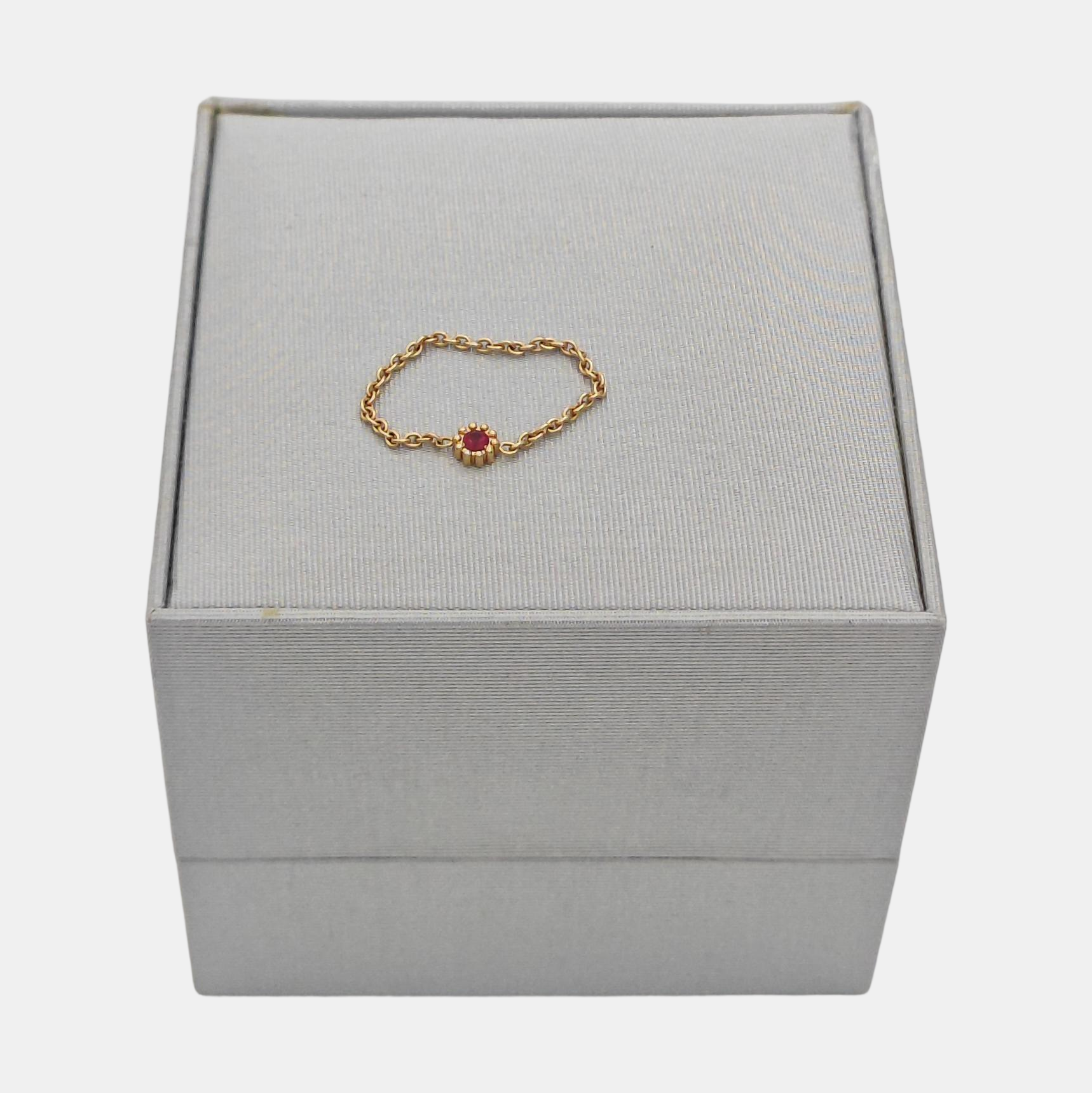 18k Rose Gold Ring EU 53