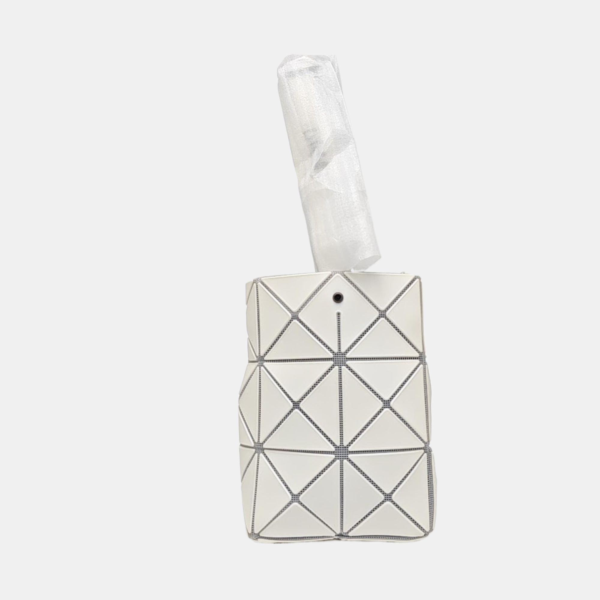 Special Material Top Handle Bag White