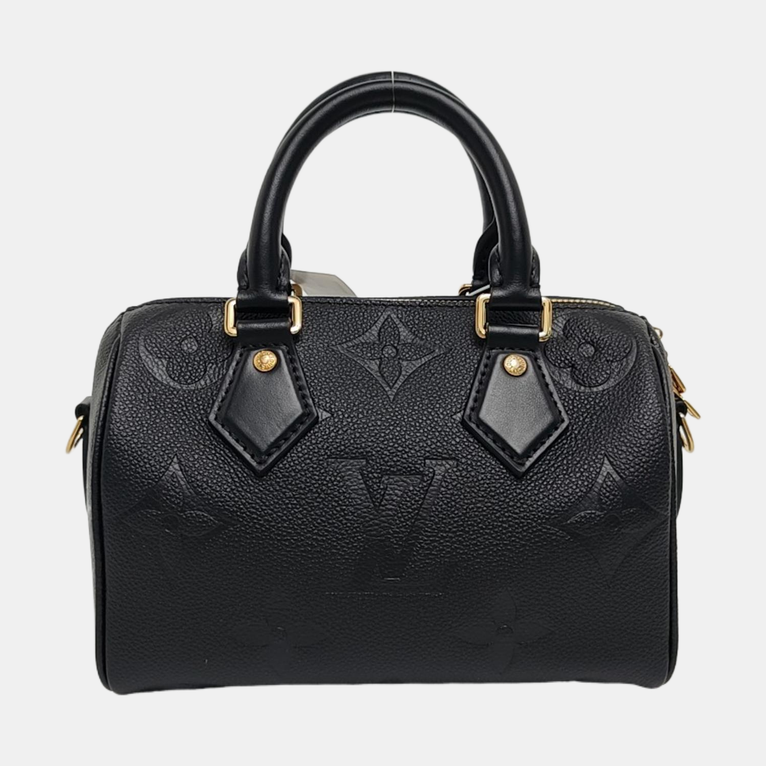 SPEEDY 20 Monogram Calfskin Black