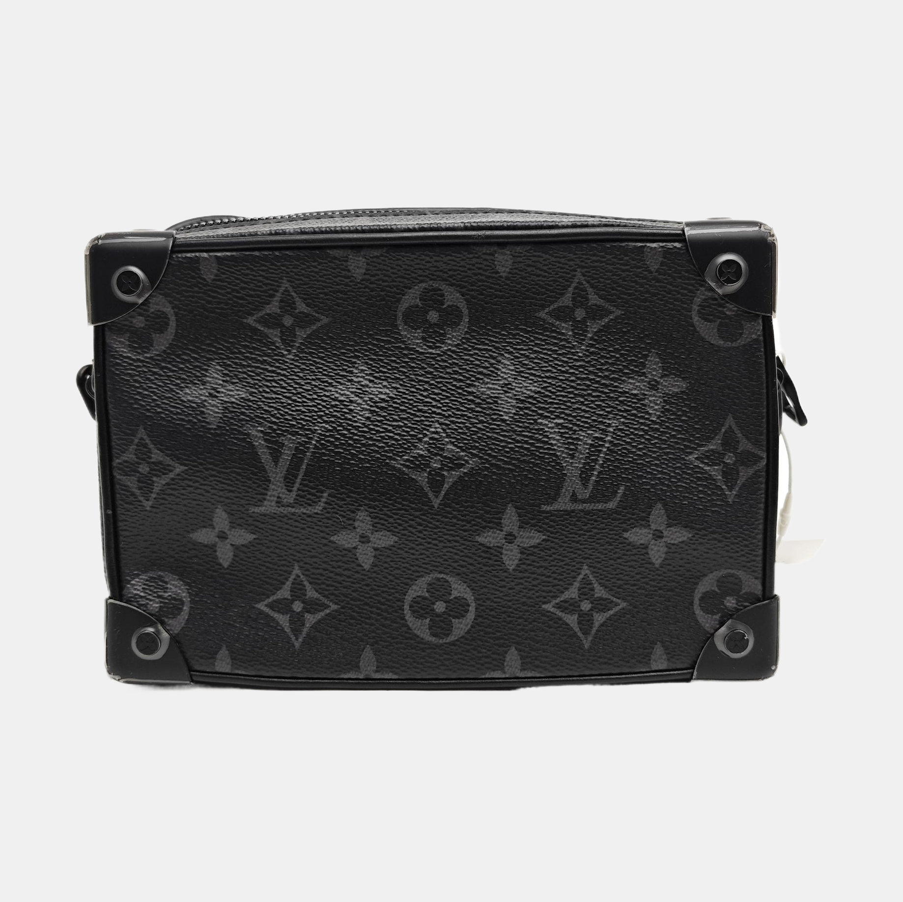 SOFT TRUNK Mini Monogram Coated Canvas Black