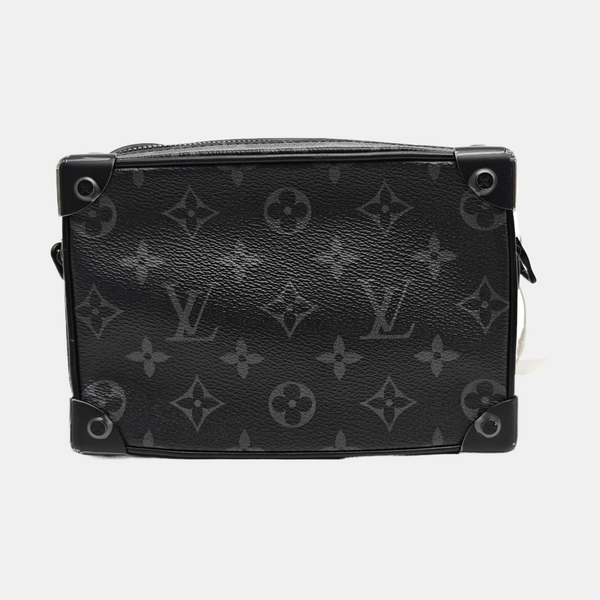 SOFT TRUNK Mini Monogram Coated Canvas Black