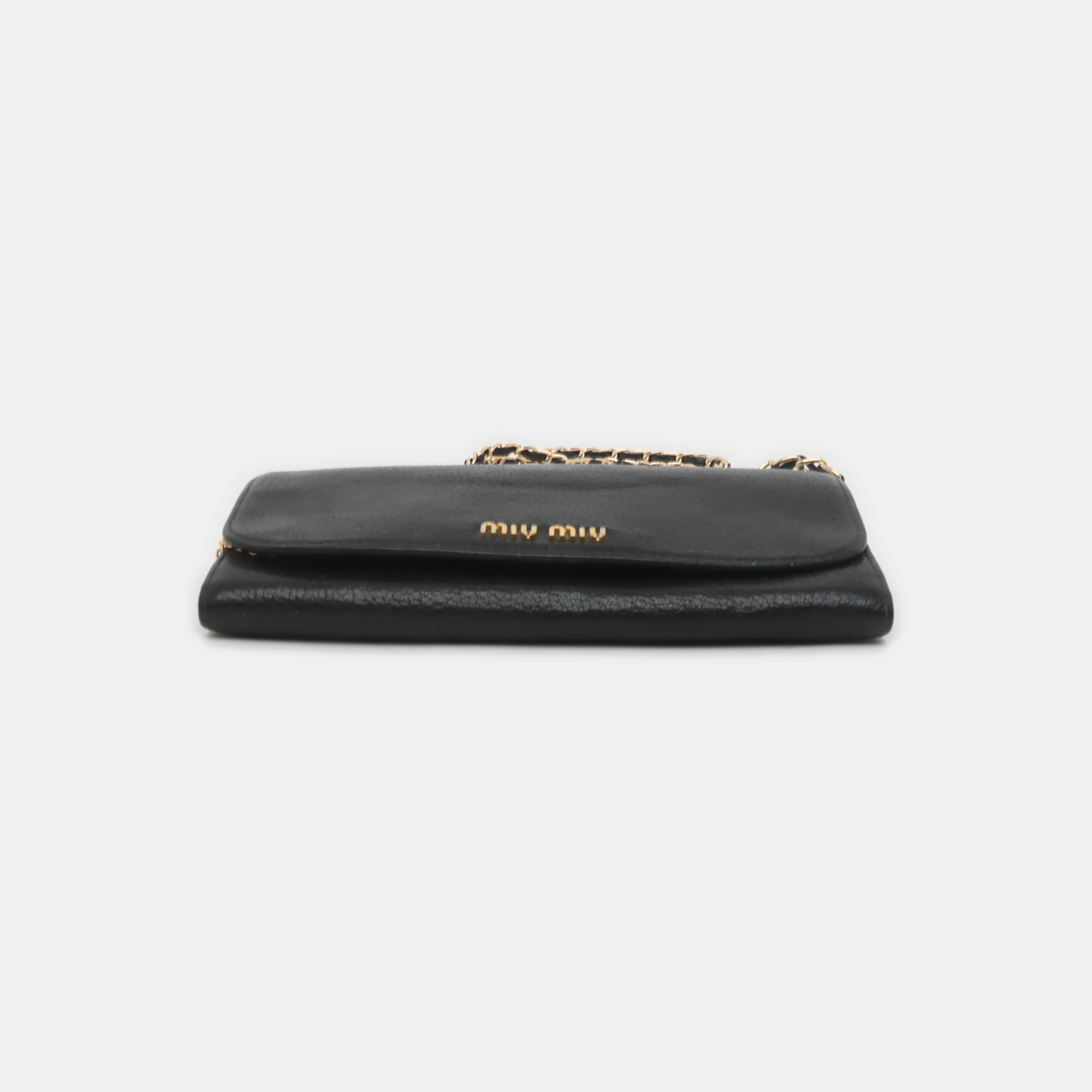 Calfskin Black Wallet