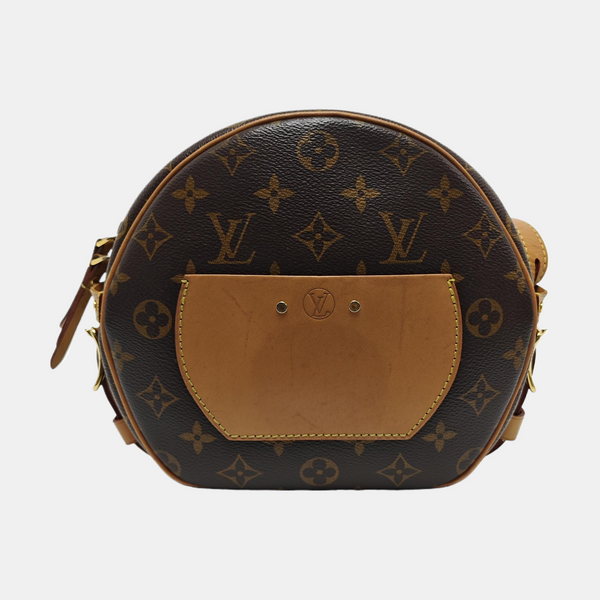 BOITE CHAPEAU MM Monogram Coated Canvas Brown