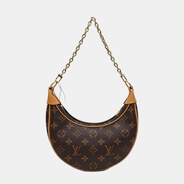 LOOP Monogram Coated Canvas Brown