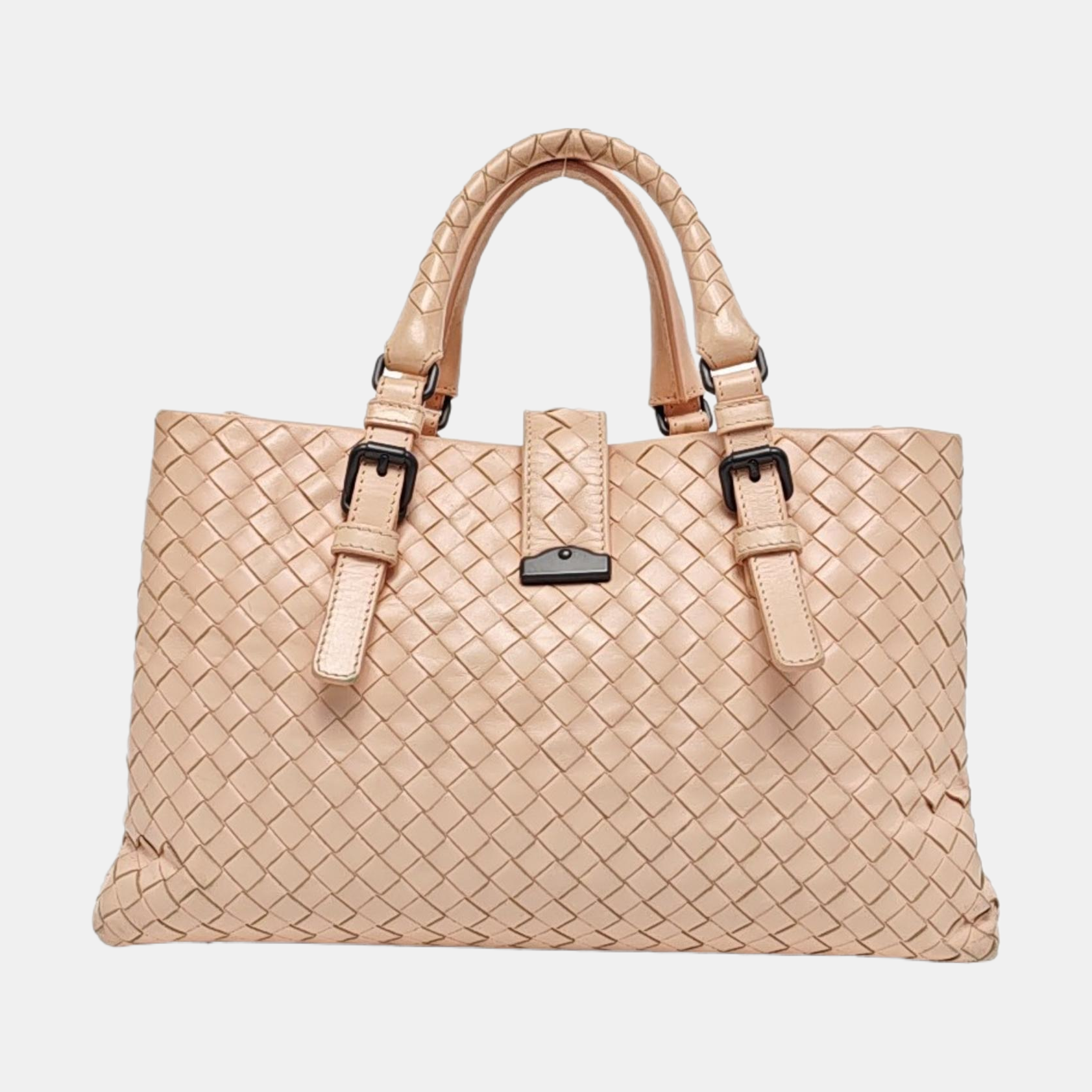 Authenticated pre-owned  Roma Calfskin Pink - Shoulder Bag at Looply