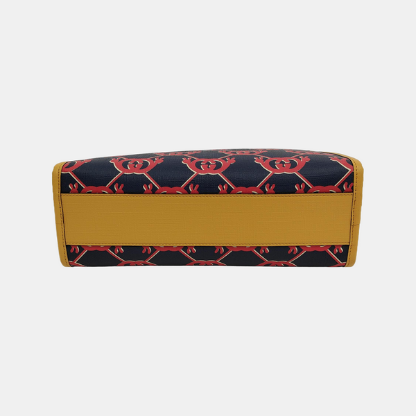 Monogram Coated Canvas Blue