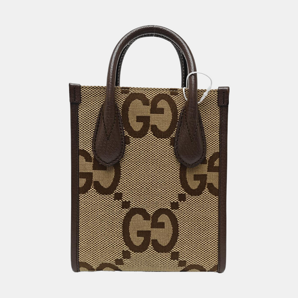 Jumbo Mini Monogram Canvas Beige