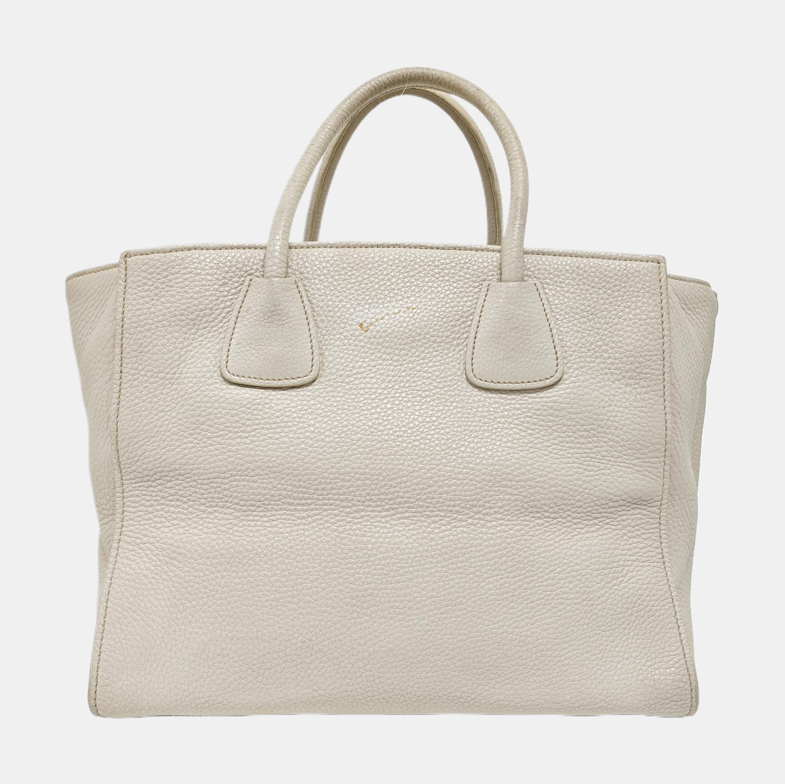 Calfskin Tote Bag White