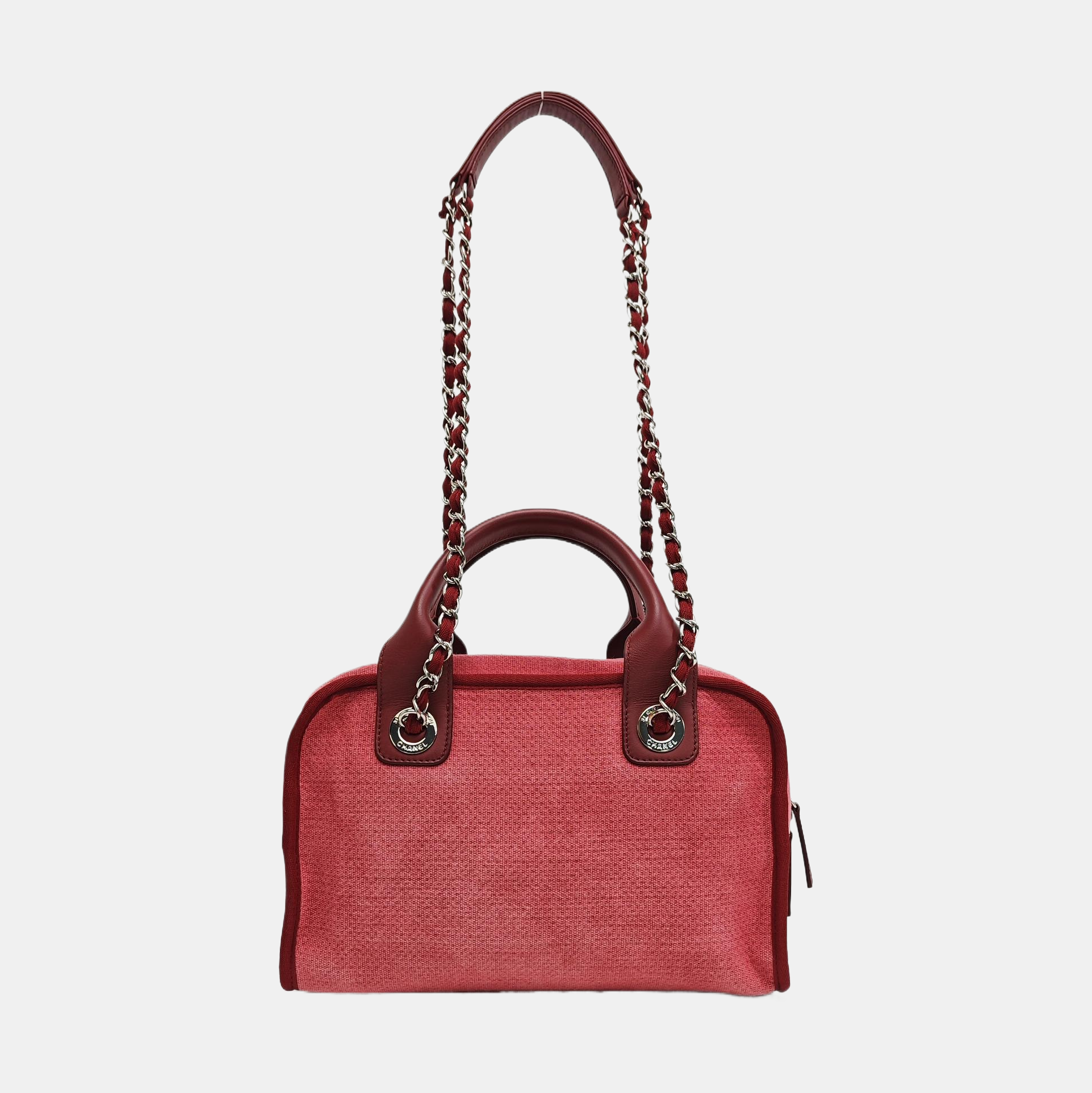DEAUVILLE Small Fabric Red