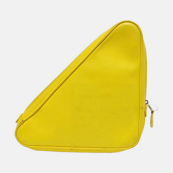 Triangle Calfskin Yellow