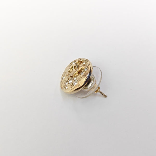 Metal Gold Stud Earrings