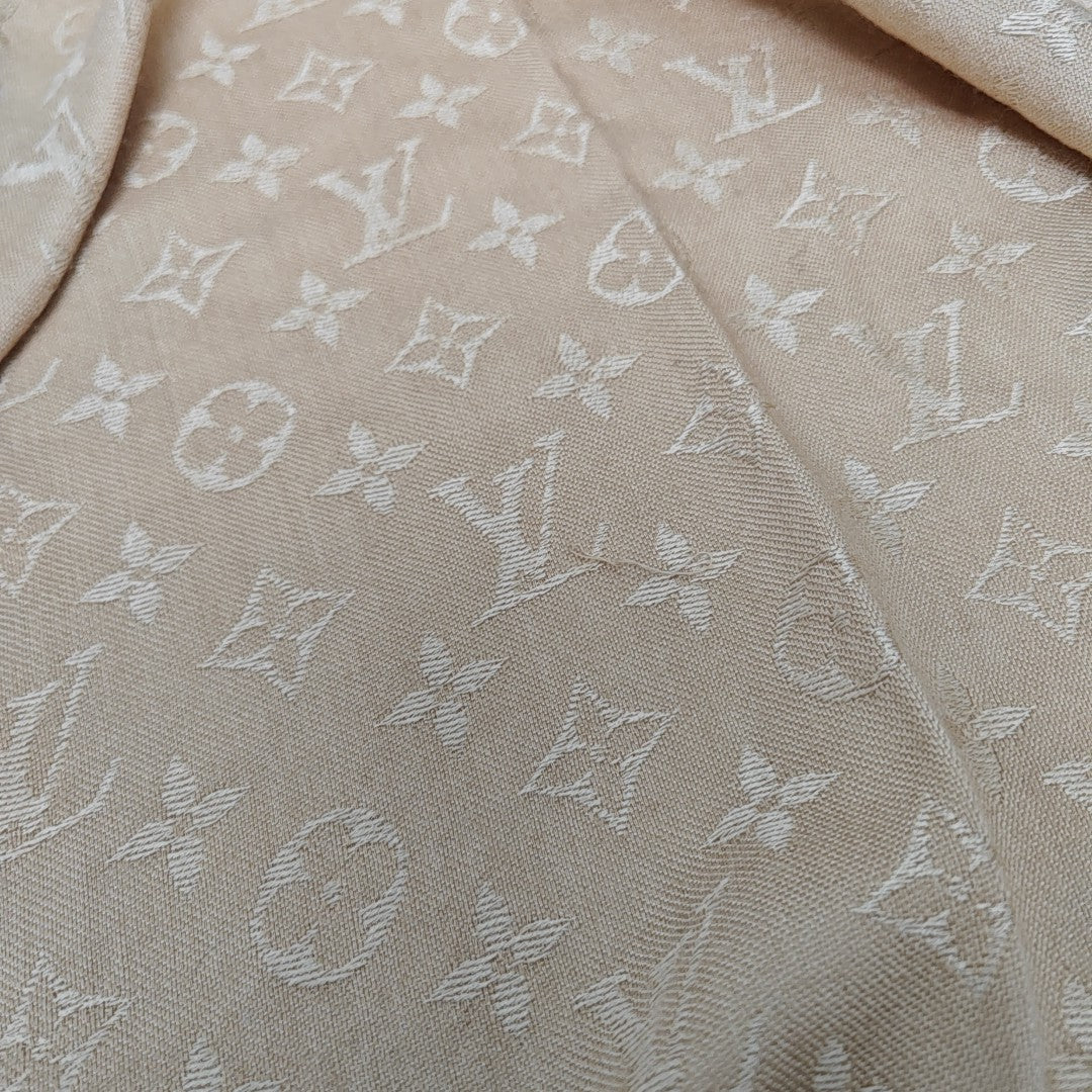 Mulberry Silk Scarf Beige