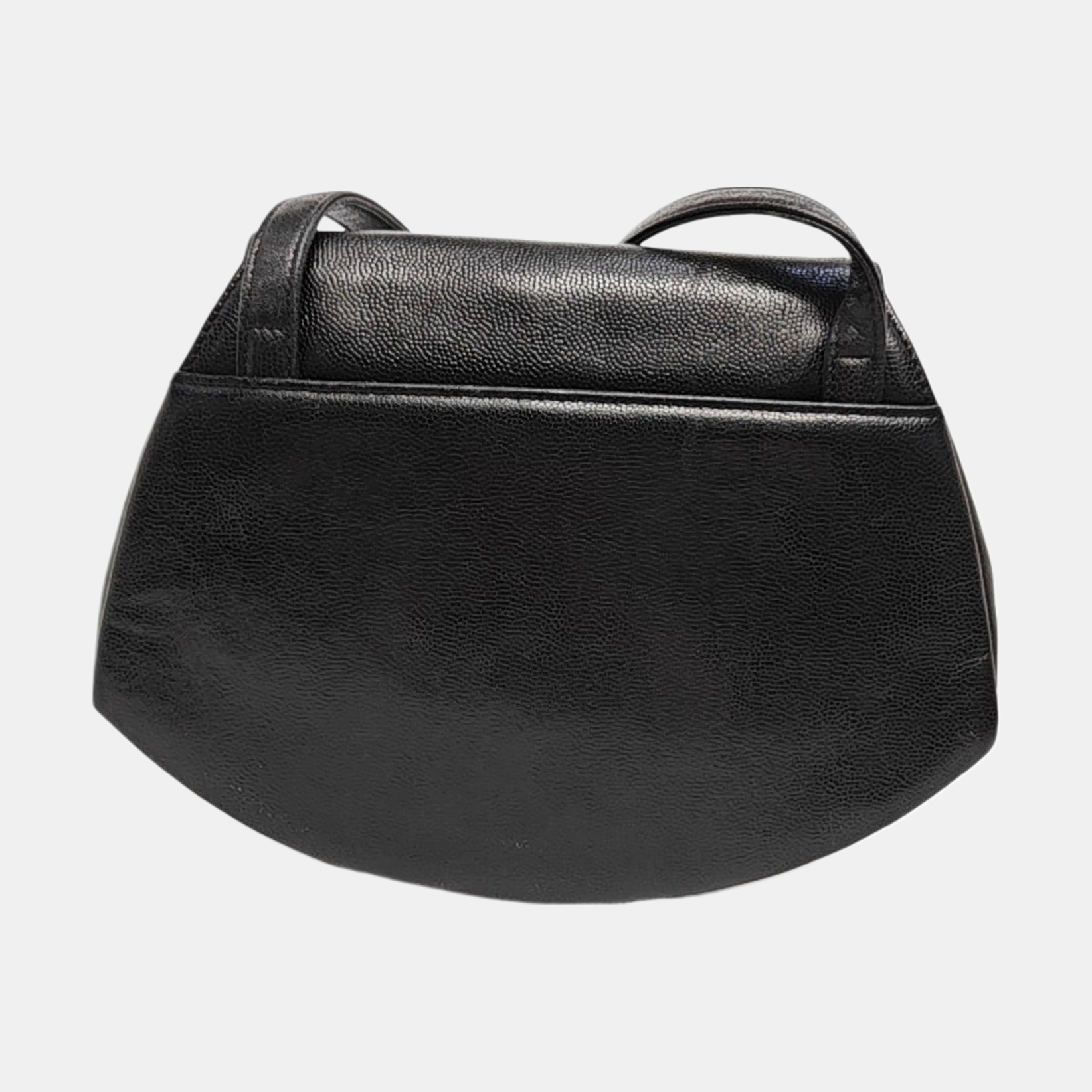 Calfskin Shoulder Bag Black