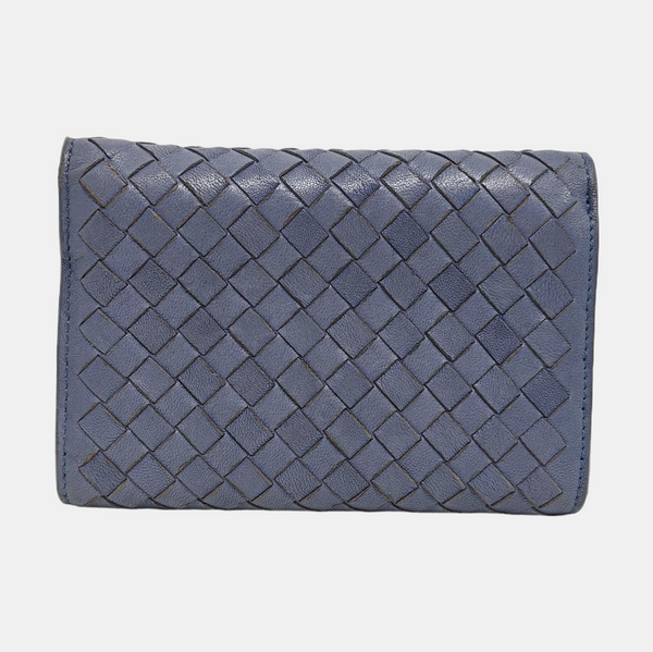 Calfskin Wallet Blue