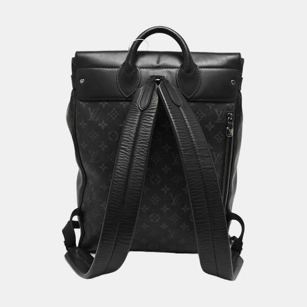 STEAMER Monogram Coated Canvas Black