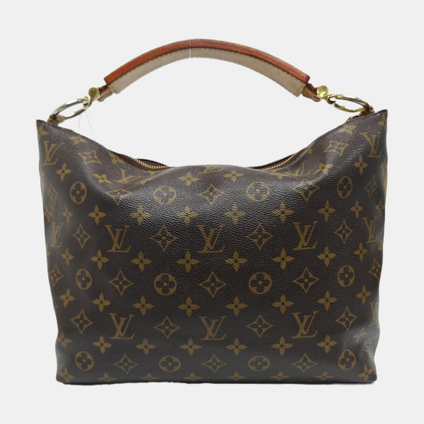 VINTAGE SULLY PM Monogram Coated Canvas Brown