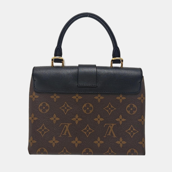 LOCKY BB Monogram Coated Canvas Brown