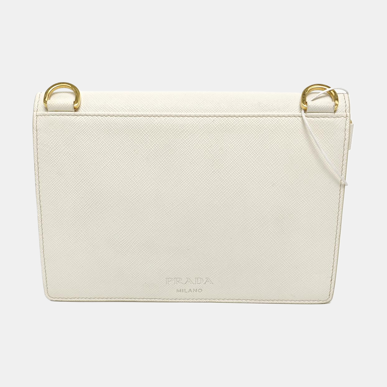 Calfskin Shoulder Bag Mini White