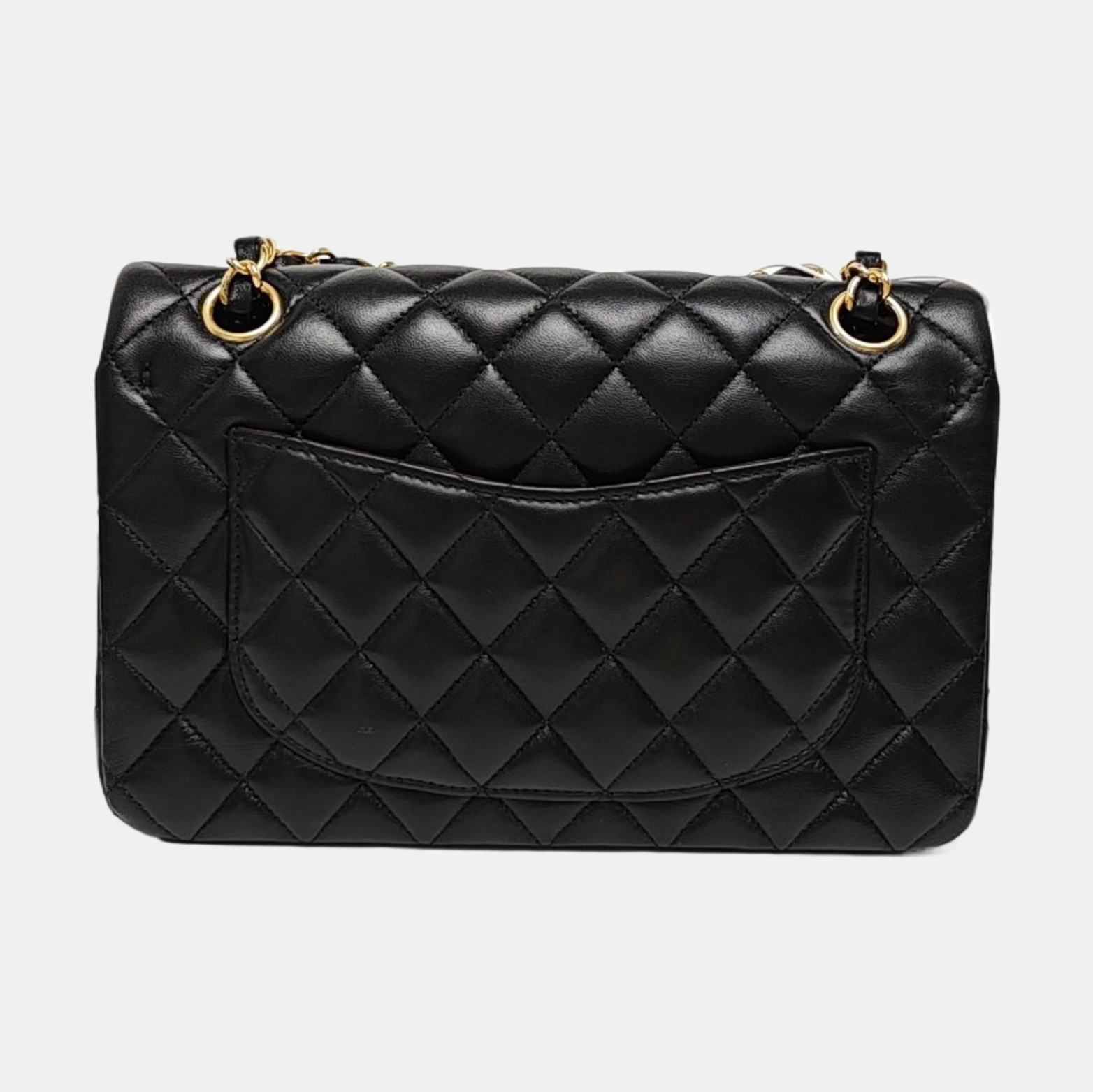 CLASSIC FLAP Small Quilted Lambskin Black