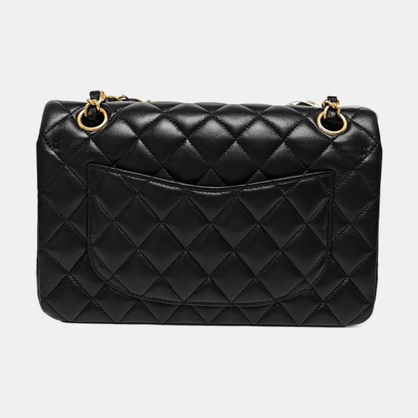 CLASSIC FLAP Small Quilted Lambskin Black